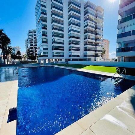 Apartamento En Primera Linea Con Vistas A La Playa Ensenada Del Esparto Del Residencial Vina Del Mar Appartement La Manga del Mar Menor Buitenkant foto