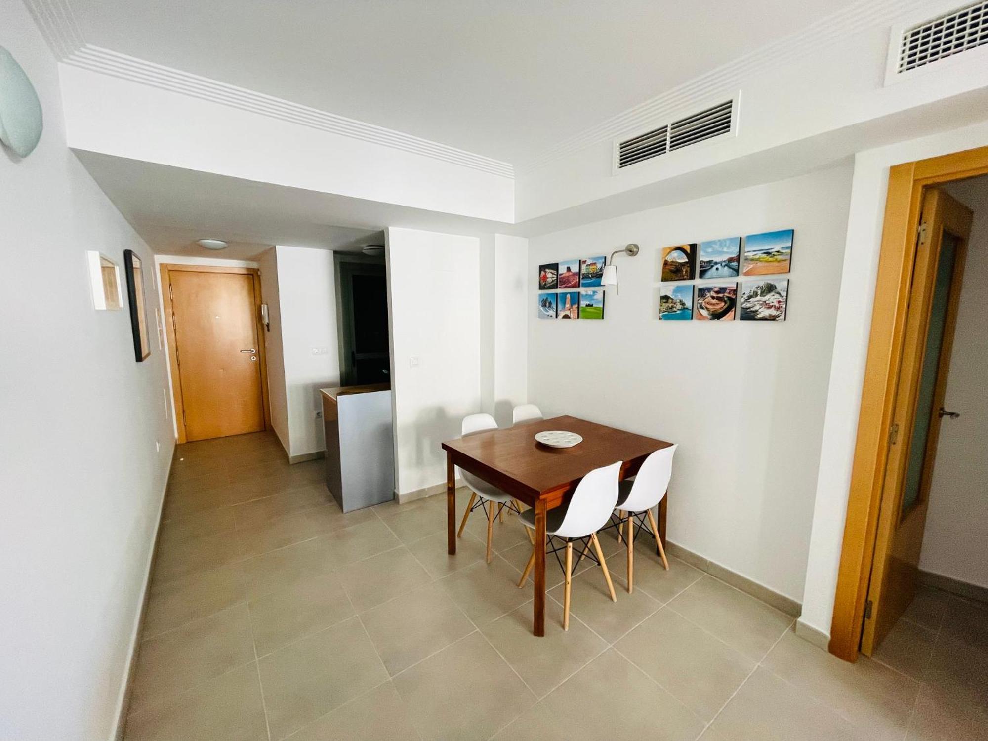 Apartamento En Primera Linea Con Vistas A La Playa Ensenada Del Esparto Del Residencial Vina Del Mar Appartement La Manga del Mar Menor Buitenkant foto