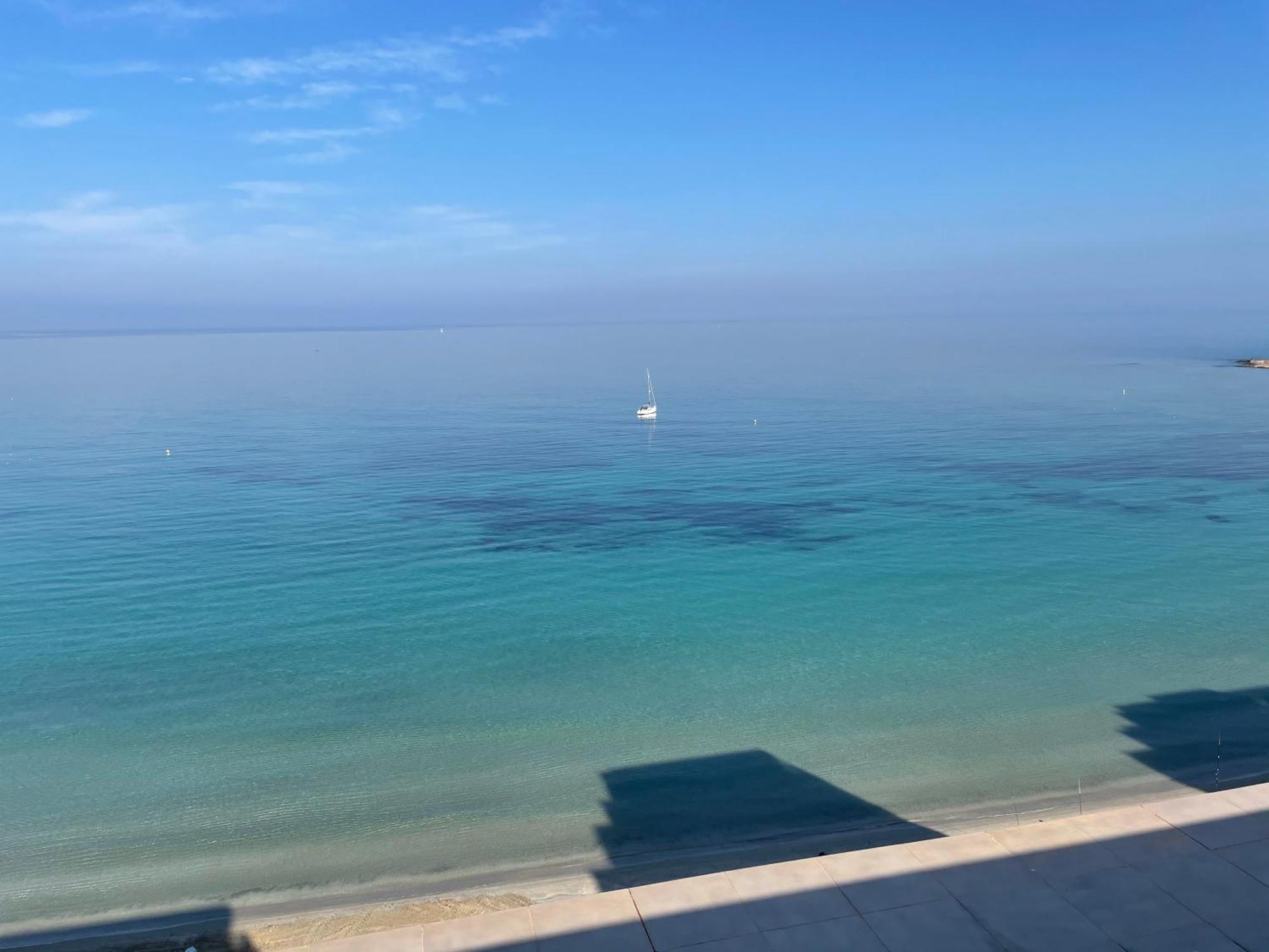 Apartamento En Primera Linea Con Vistas A La Playa Ensenada Del Esparto Del Residencial Vina Del Mar Appartement La Manga del Mar Menor Buitenkant foto