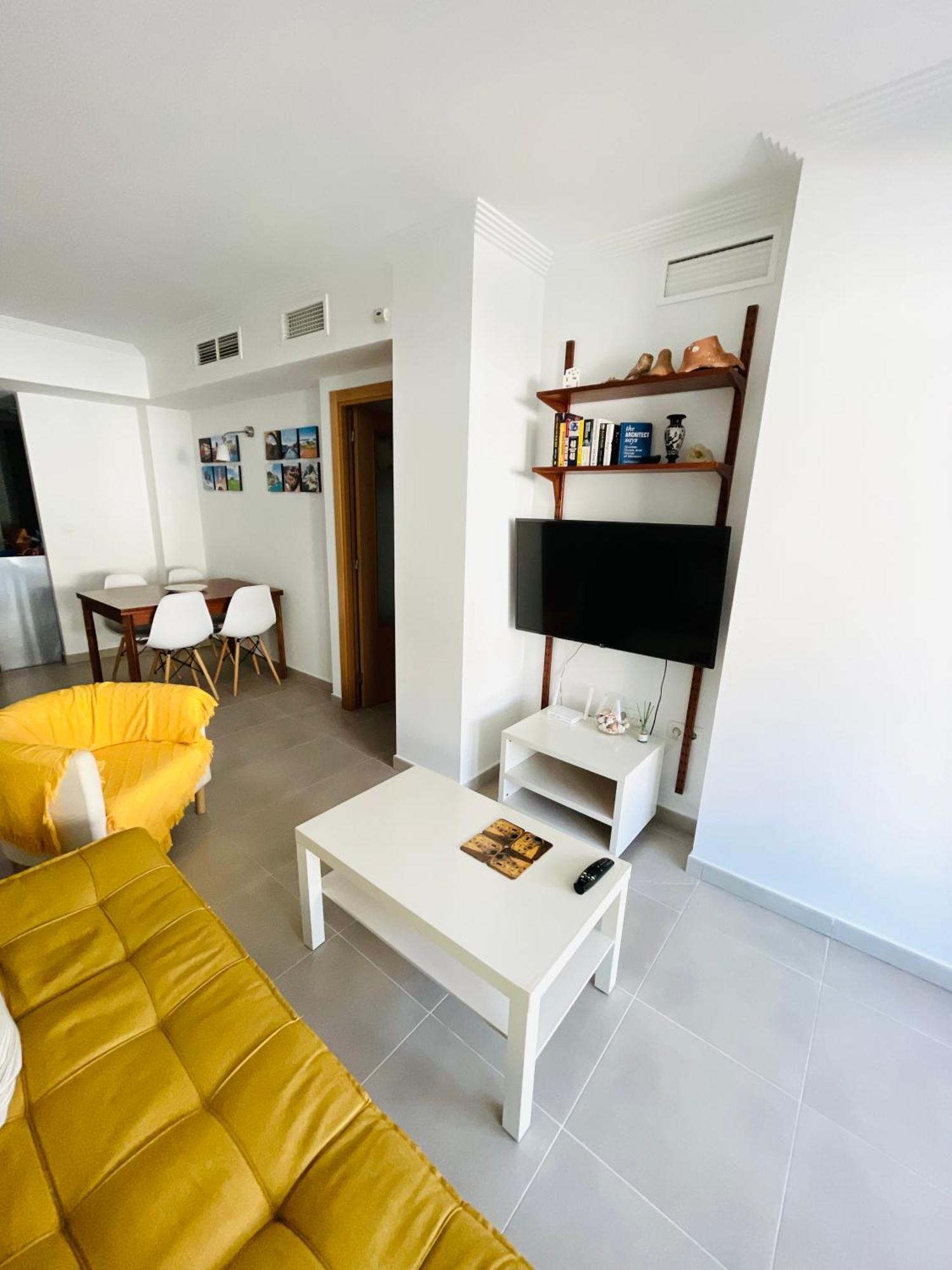Apartamento En Primera Linea Con Vistas A La Playa Ensenada Del Esparto Del Residencial Vina Del Mar Appartement La Manga del Mar Menor Buitenkant foto